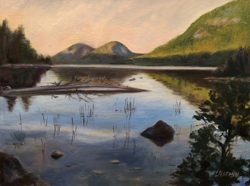 Lorrie Herman "Bubbles View" oil