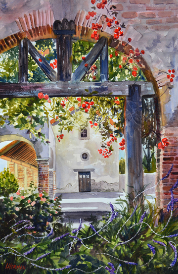 Lorrie  Herman "Mission Arbor" wc